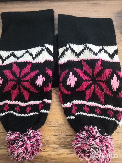 Шапка и шарф - набор