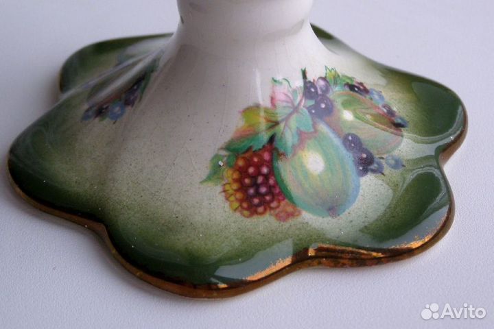 Подсвечник Mayfayre фарфор, Англия, винтаж