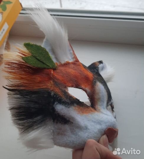 Маска кошки для квадробики