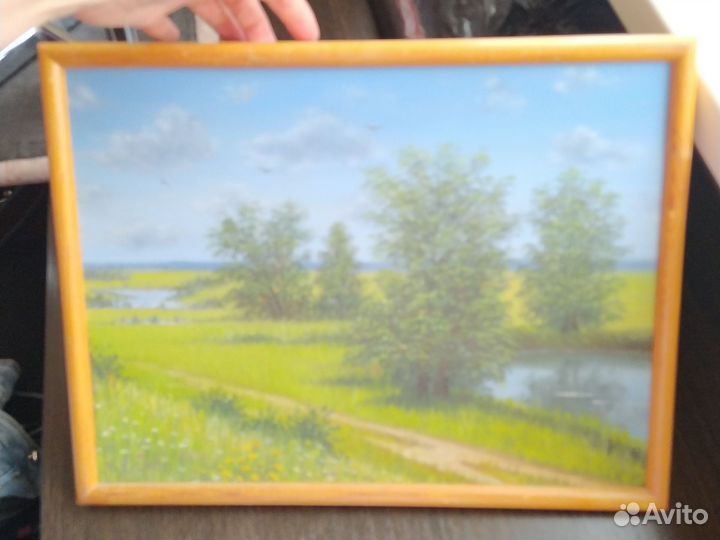 Картина маслом на холсте пейзаж