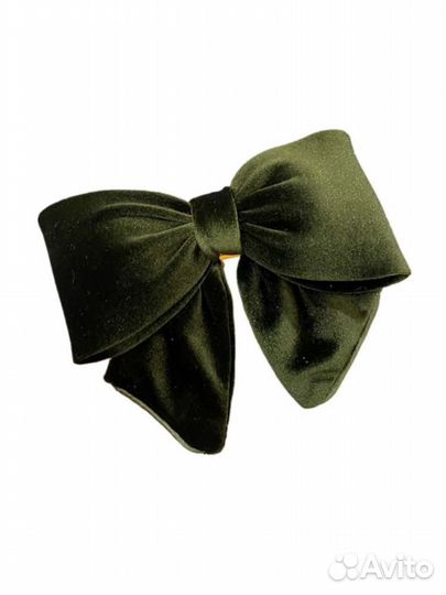 Бант бархатный для волос