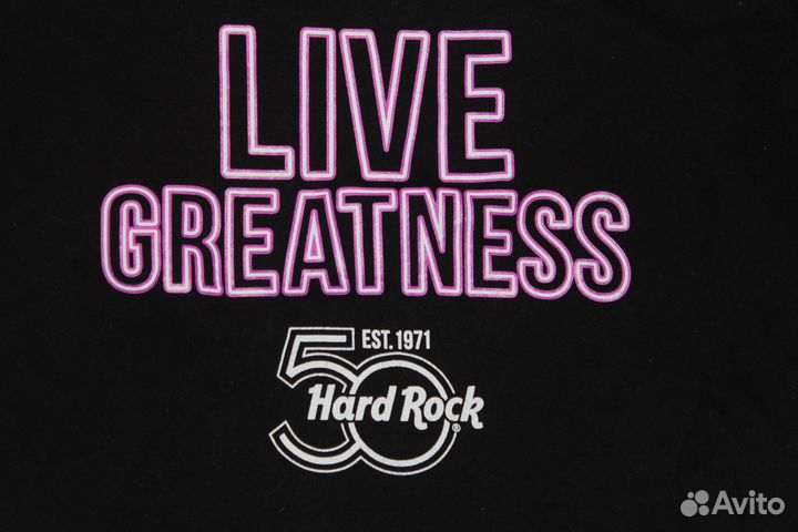 Футболка 50 Hard Rock Live Greatness