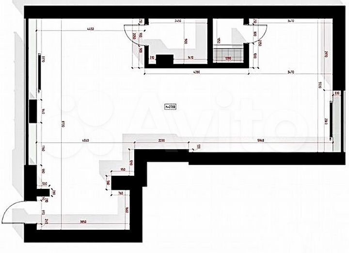 Свободного назначения, 77 м²
