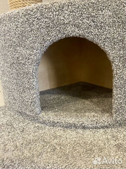 Домик для кошки с когтеточкой