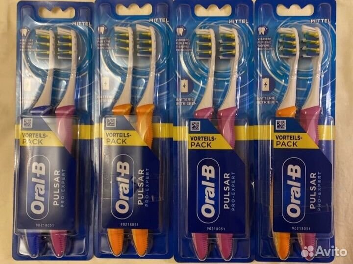 Щетки зубные Oral-b Pulsar Pro Expert