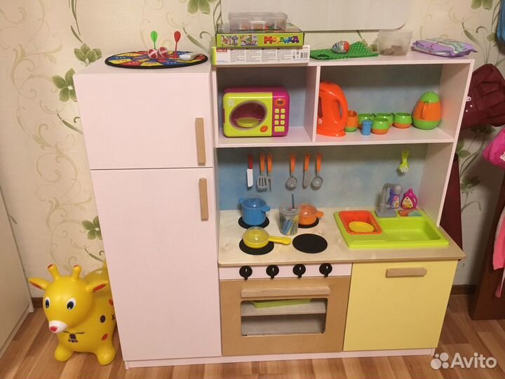 Детская кухня, стол детский, дом кукольный