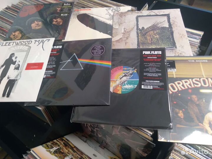 Виниловые пластинки рок