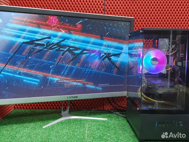 Игровой компьютер 10 ядер/GTX1060 6GB/16GB/SSD 256