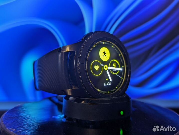 Смарт-часы Samsung Gear S3 Frontier Black
