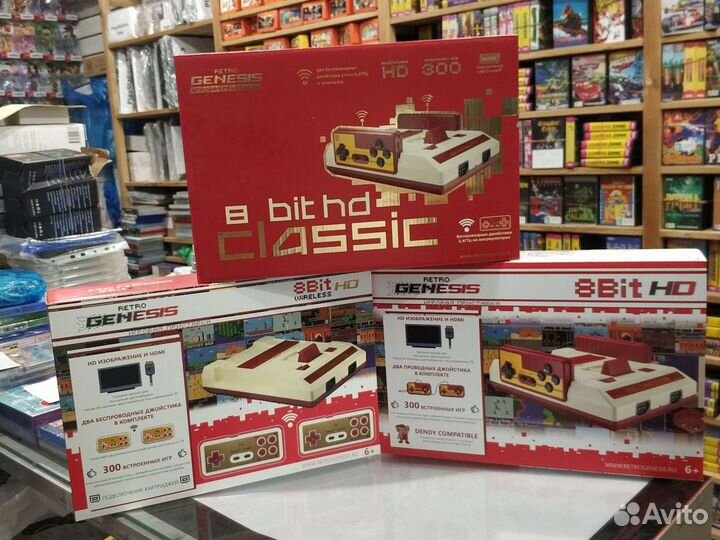 Приставка 8-bit Hdmi (+400 игр)