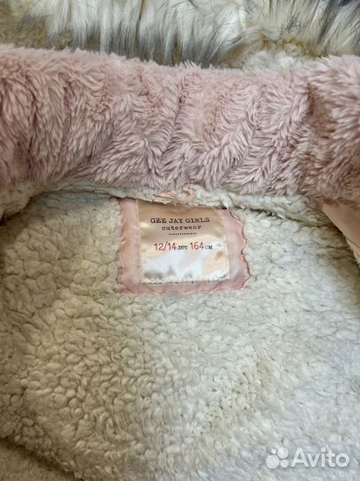 Пуховик для девочки Gloria Jeans