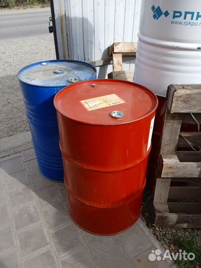 Бочка металлическая 200 литров для воды
