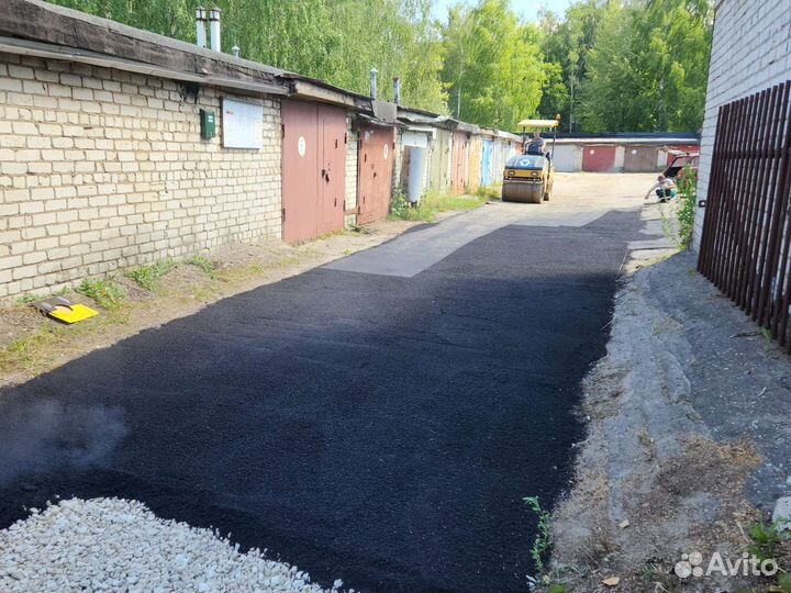 Асфальтирование и благоустройство территорий