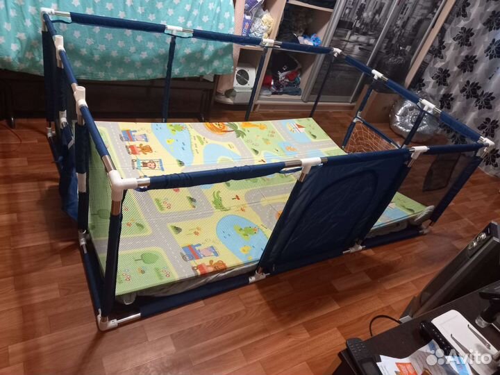 Большой детский манеж бу