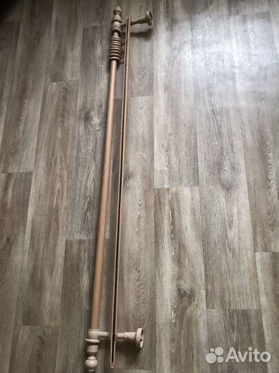 Карниз для штор 2-х рядный 1,5 м