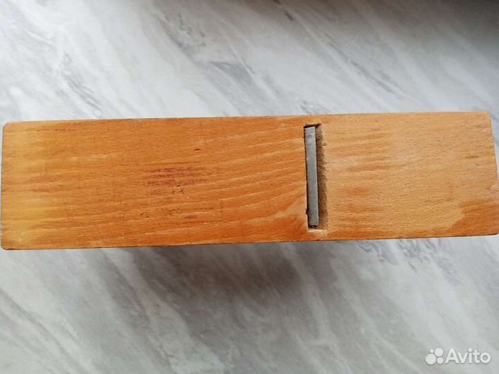 Ручной рубанок деревянный.ссср.новый1977г