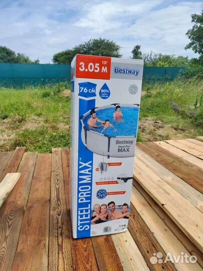 Каркасный бассейн Steel Pro Max 305x76 Bestway