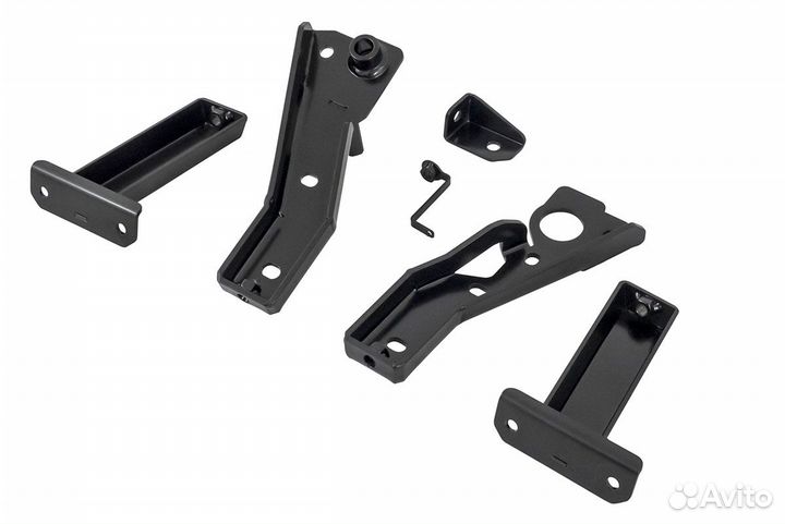 Бампер передний силовой/защита штатного бампера ри