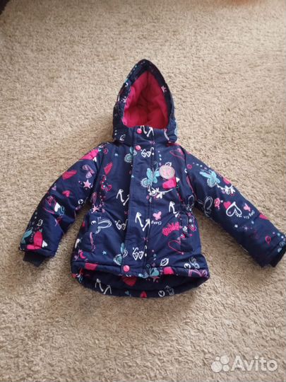 Зимний костюм для девочки