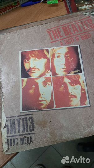 Пластинка винил. битлз