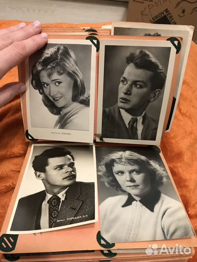 Альбом с открытками Советских актеров