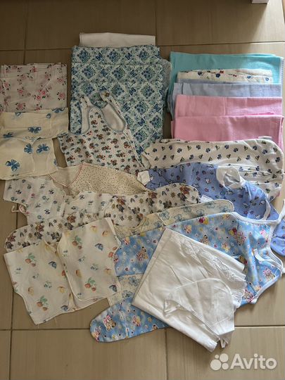 Пеленки ползунки одеяло новое пакетом