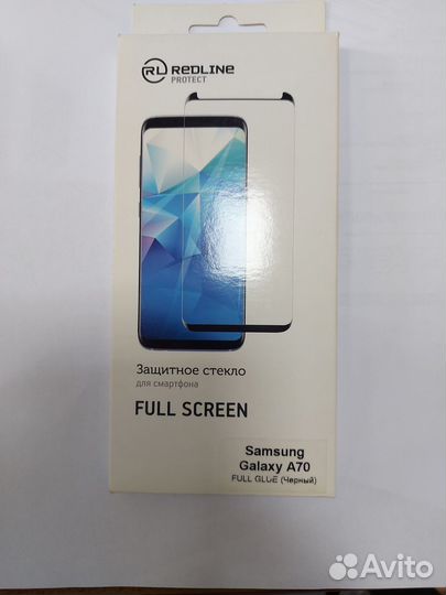 Защитное стекло на Samsung A70