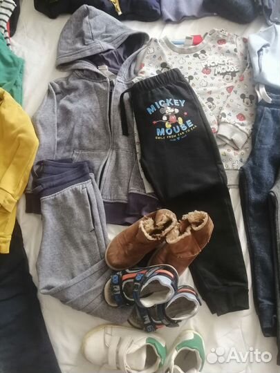 Детские вещи пакетом на мальчика 92-98