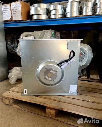 Приточный вентилятор прямоугольный