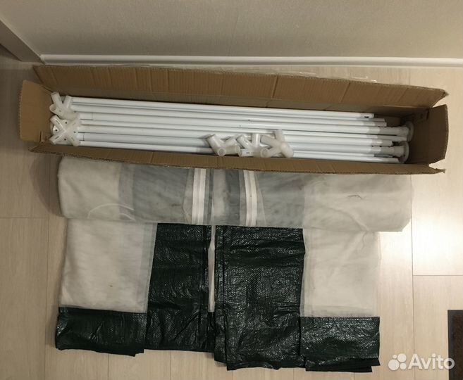 Тент Шатер с москитной сеткой на молнии