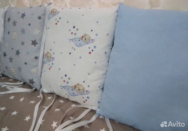 Бортики в кроватку