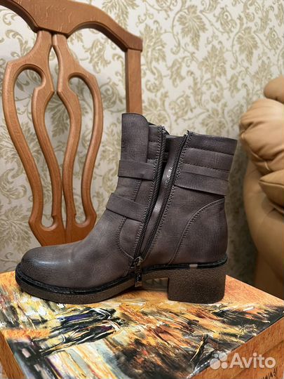 Ботинки женские 36 размер кожа новые