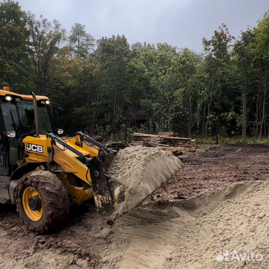 Услуги экскаватора погрузчика