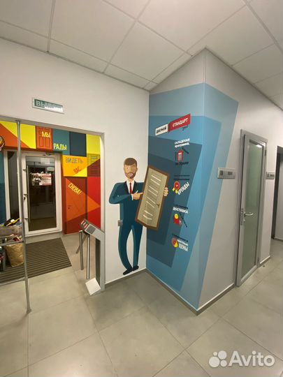 Роспись и граффити стен нежилых помещений