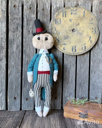 Чердачные монстры. Интерьерная текстильная кукла