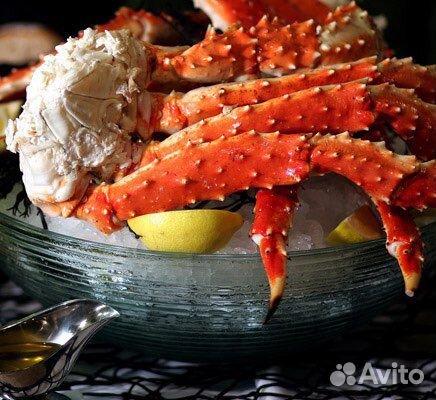 Краб камчатский,краб стригун, краб камча