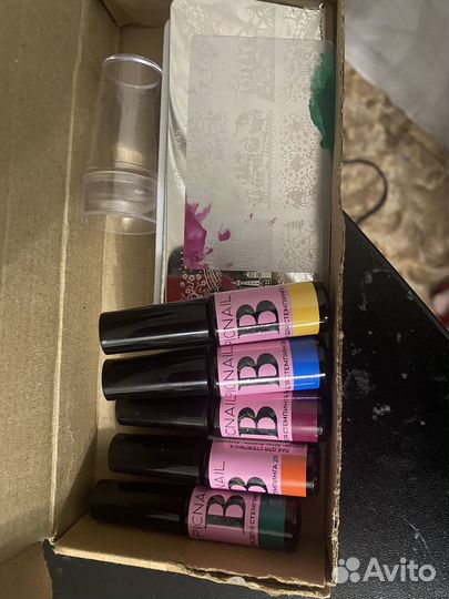 Лак для ногтей набор для стемпинга