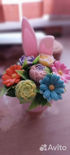 Букет из мыла ручной работы