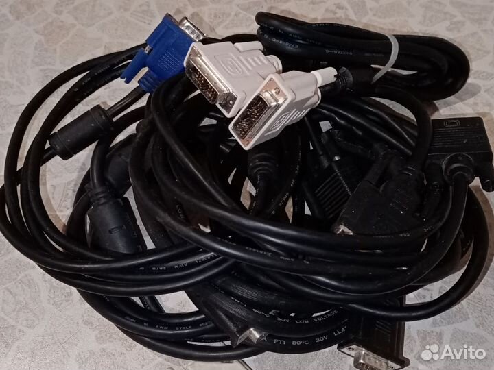 Кабели провода разные