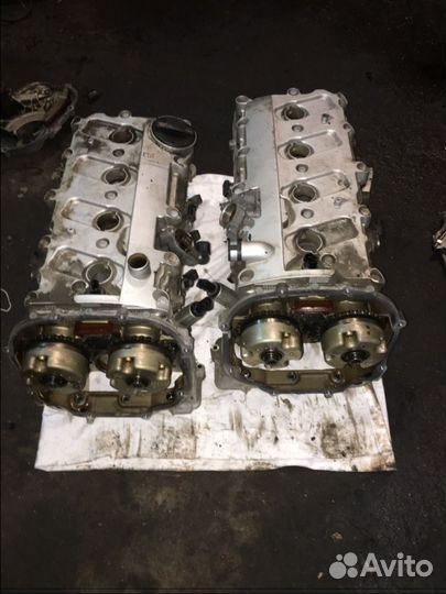 Гбц головка блока правая ауди А8 Д3 BVJ 4.2 FSI