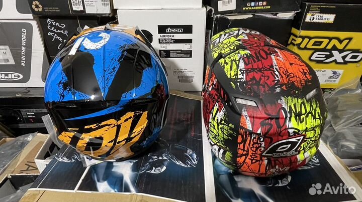 Шлем кроссовый shark oneal размер М