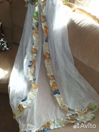 Балдахин (полный комплект) в детскую кроватку