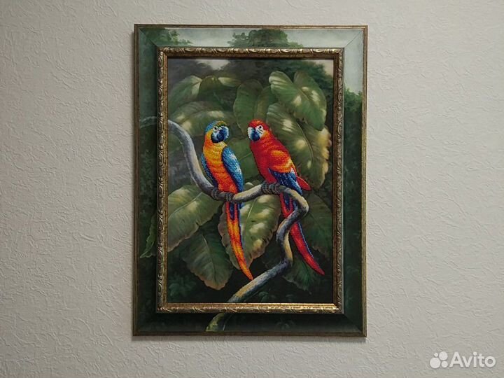 Картинка бисером 