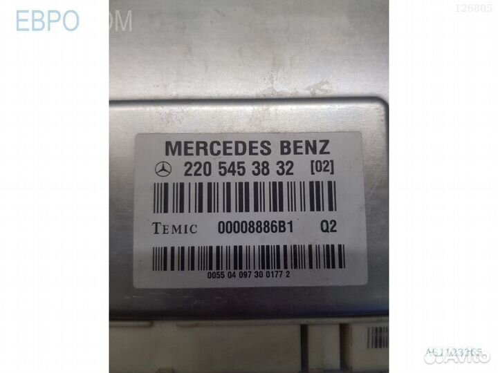 Блок управления (эбу) пневмоподвески mercedes W220 s1123365