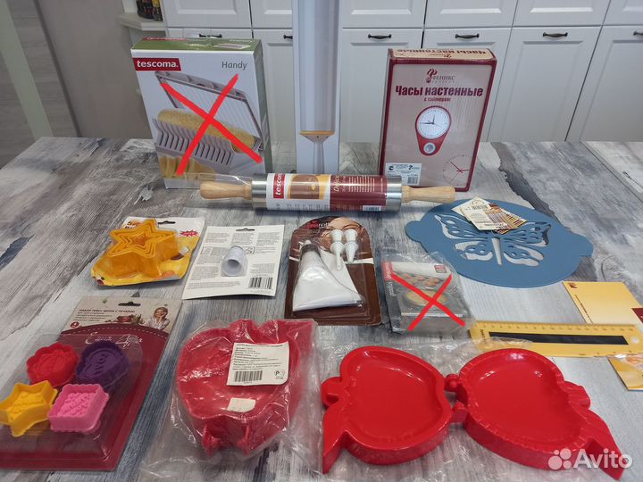 Наборы инструментов для работы с тестом Tescoma