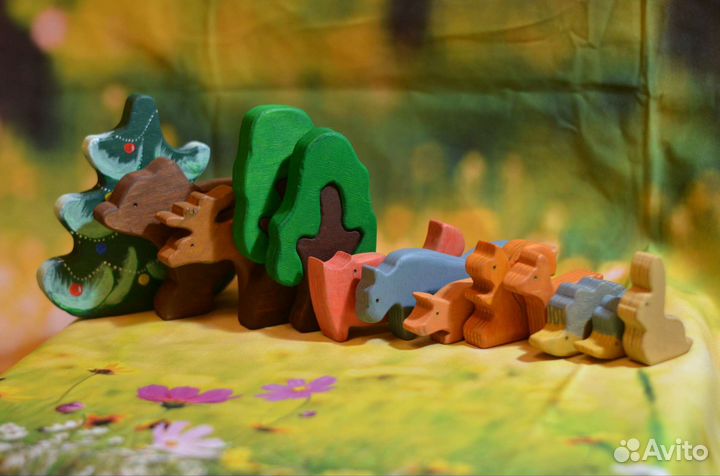 Деревянные игрушки 