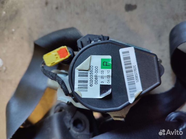 Ремни безопасности Skoda Octavia a5