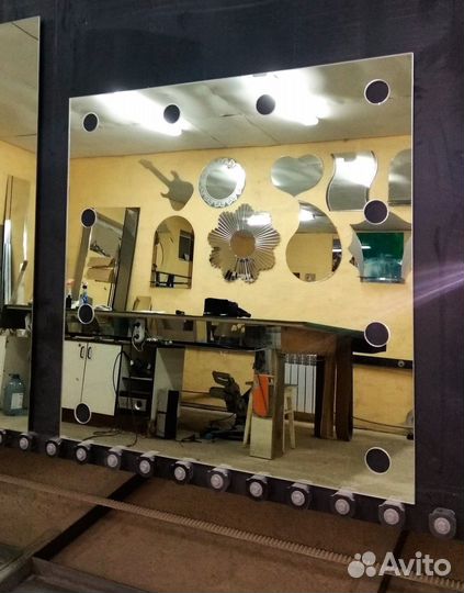 Зеркало из осветленного стекла