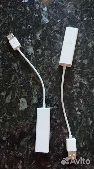 Переходник Apple USB к проводному интернету