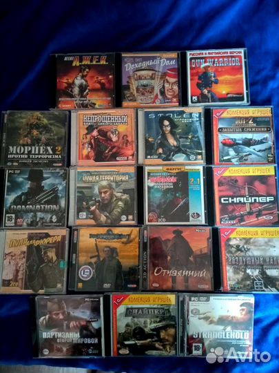 Игры для пк на дисках